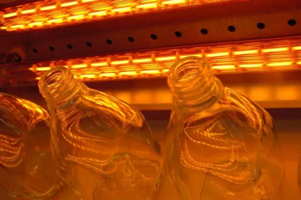 Laborglas Glühlampe